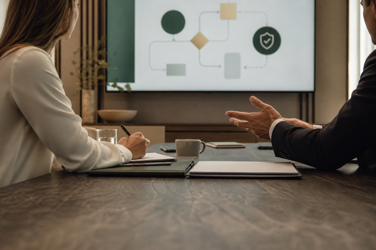 Professional receivables consultation setting